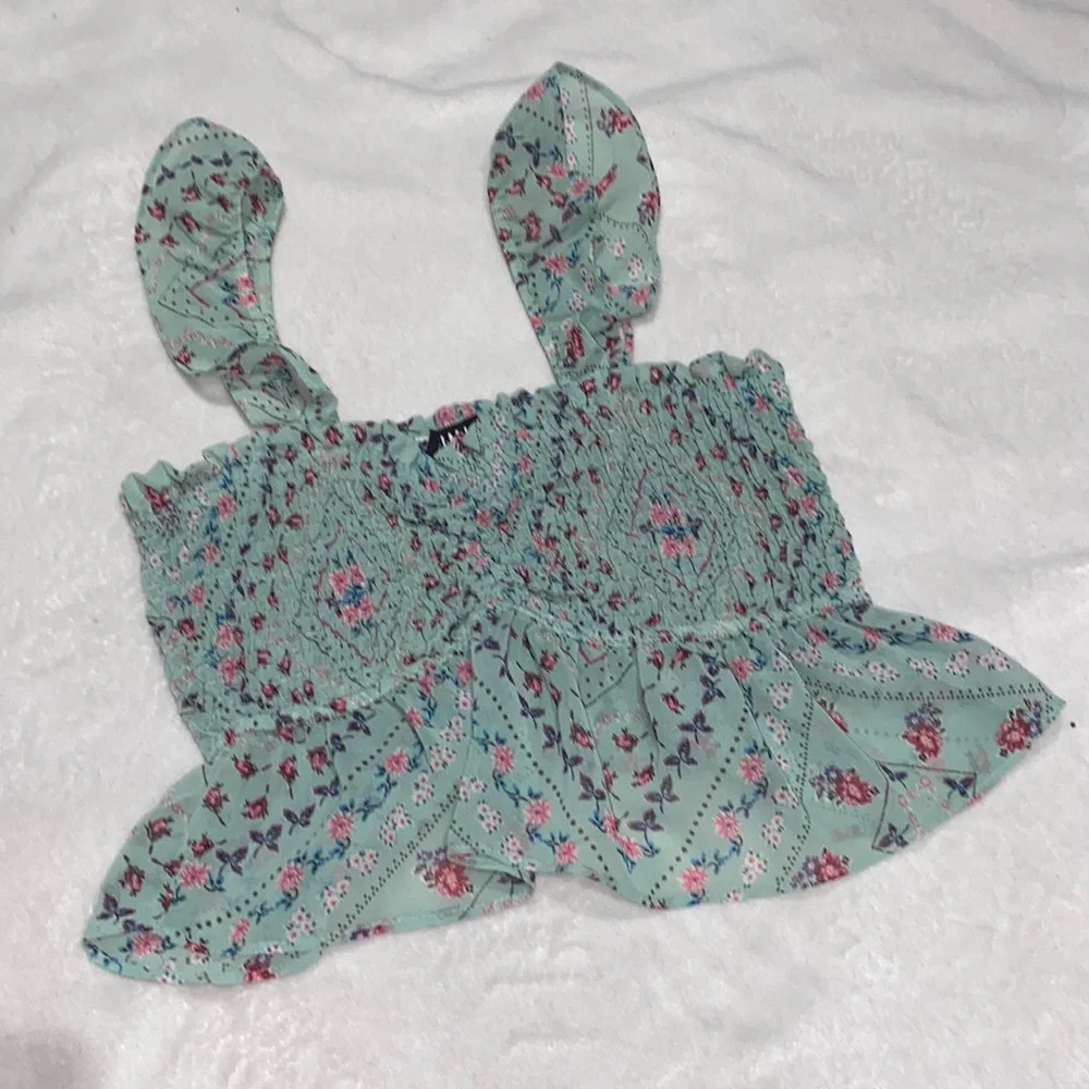 Fairy core floral crop top🧚‍♀️ - Picture 5 of 6